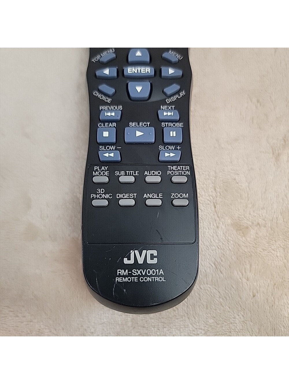 JVC RM-SXV001A DVD Player Remote Control - Picture 3 of 7